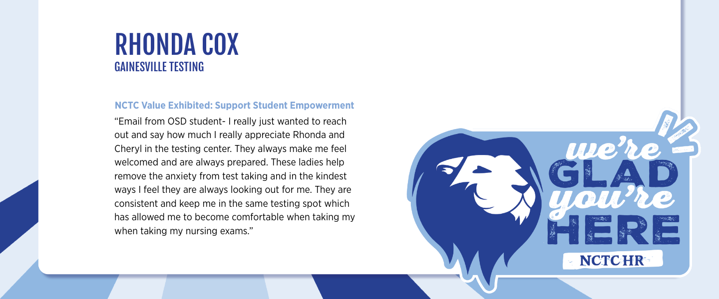 Rhonda Cox KUDOSMARCH26